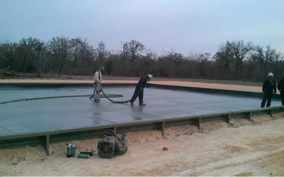 Containment Coating Over Geotextile