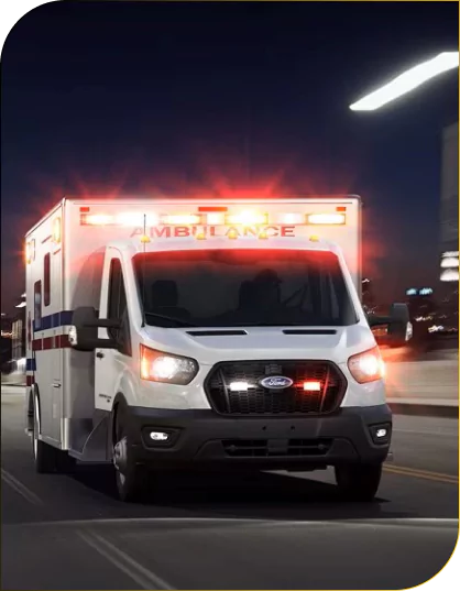 Ambulance vehicle coatings