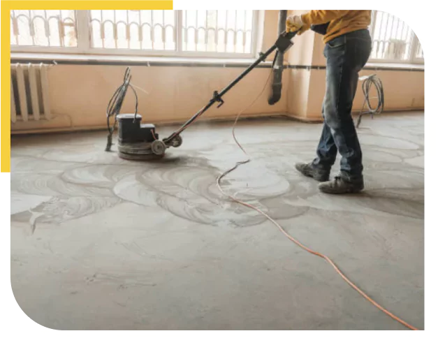 Industrial floor grinding service