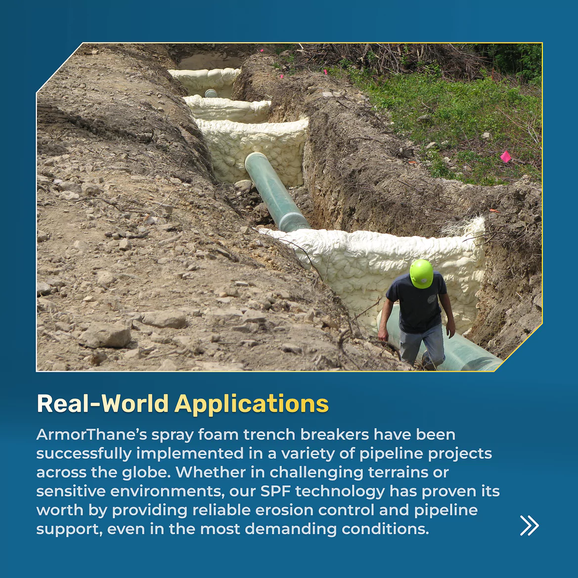 SPRAY FOAM FOR PIPELINE TRENCH BREAKERS (3)