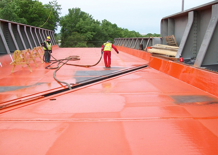 polyurea waterproof bridge coating company contractor