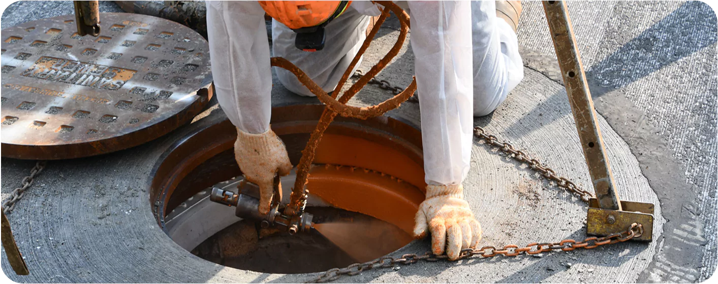 Manhole Rehabilitation with Protective Coating