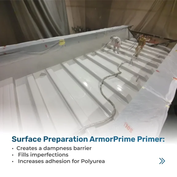 Surface Preparation with ArmorPrime Primer for Polyurea Coating