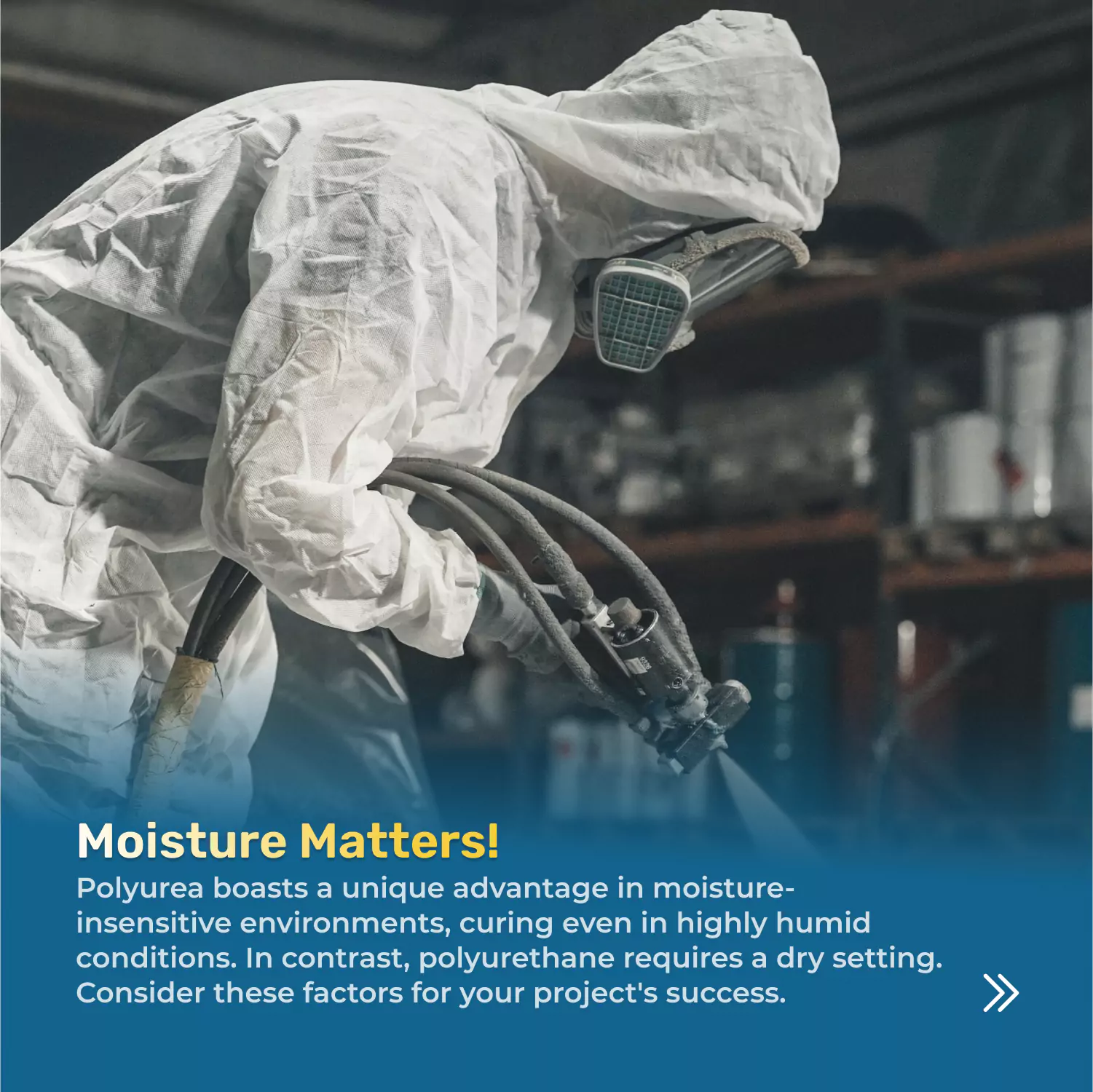 Moisture matters between polyurea polyurethane slide 5