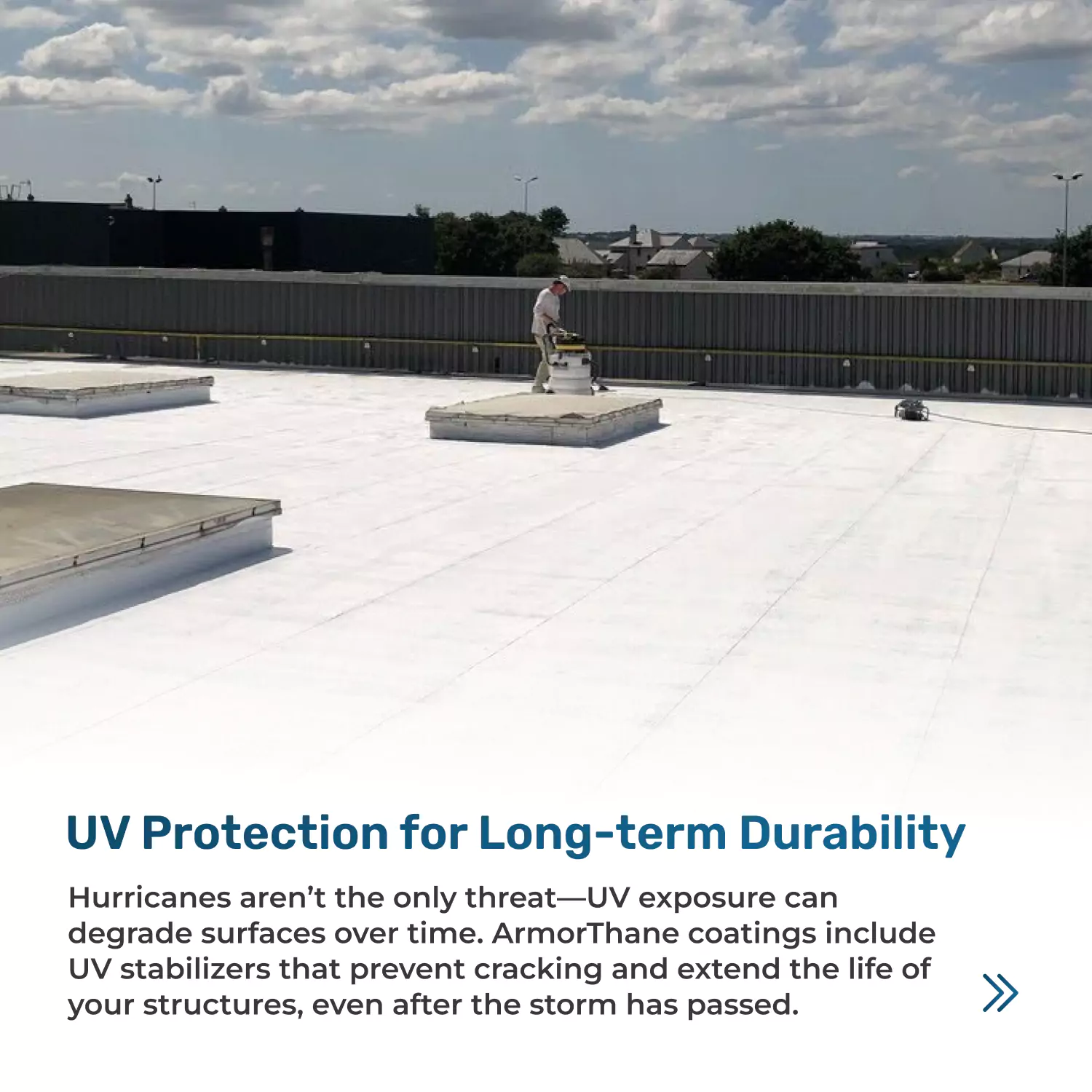 UV protection for long-term durability