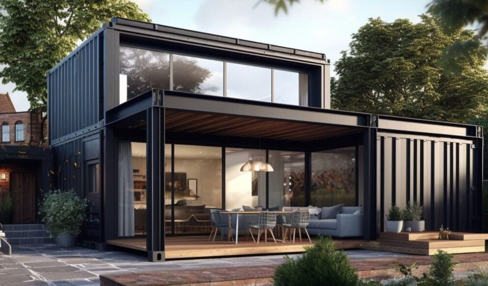 Shipping container home