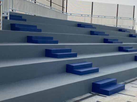 Polyurea coatings Abuja Mosque stairs