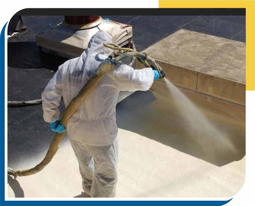 Spray Foam Roofing Application