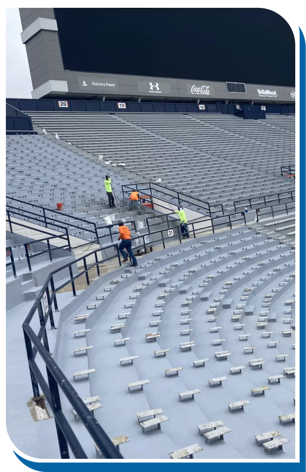 Stadium Waterproofing Polyurea Coatings