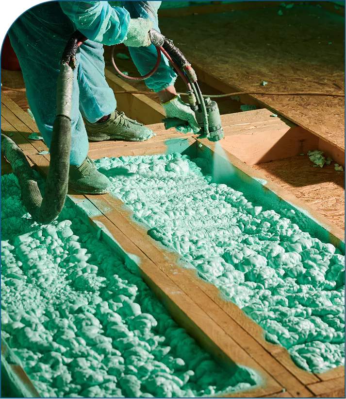 spray foam insulation attic