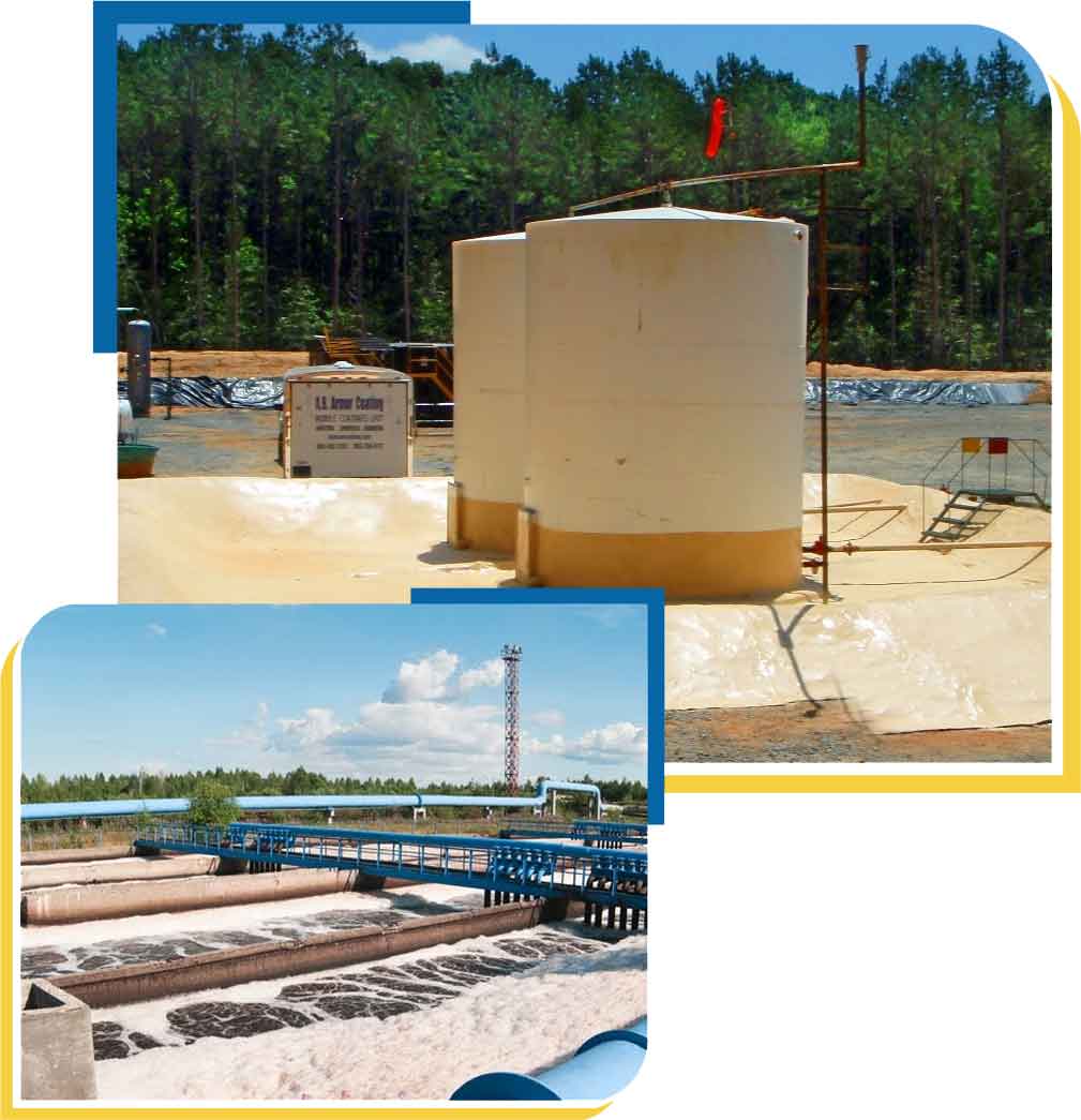 Armorthane containment coatings