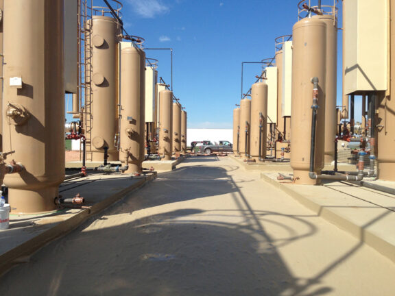 ArmorThane Secondary Containment Oil Field