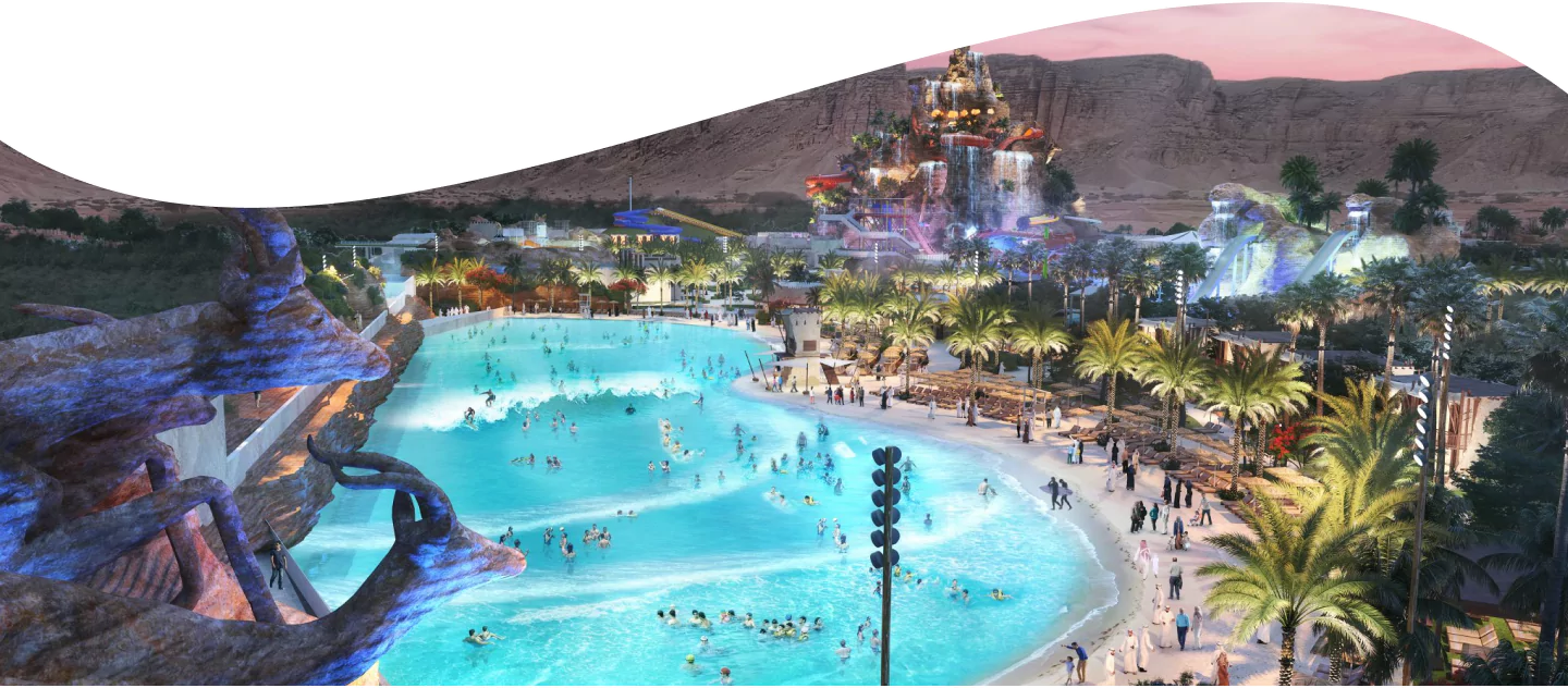 Waterpark Resort with Wave Pool