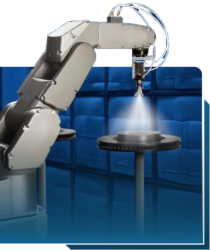 Automated industrial spray coating