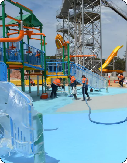 Water Park Polyurea Coatings