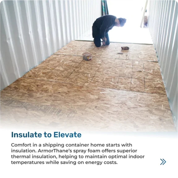 Efficient Insulation for Container Homes