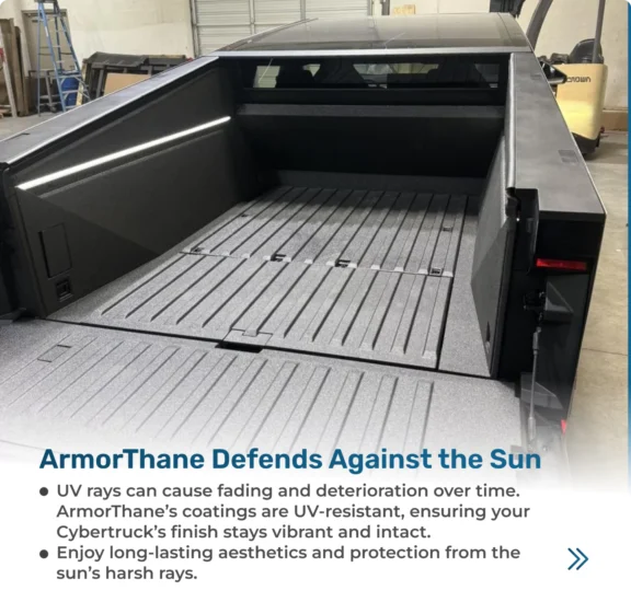 Armorthane's cybertruck coatings