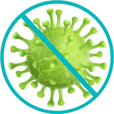 Virus prevention symbol