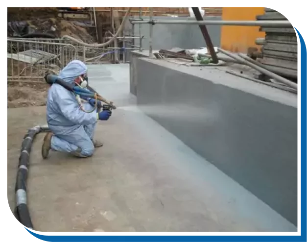 Industrial wall waterproofing service