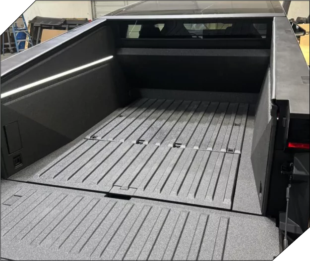 Durable cybertruck bedliner coating