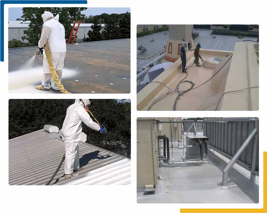 Roof Chemical Coating Products Application