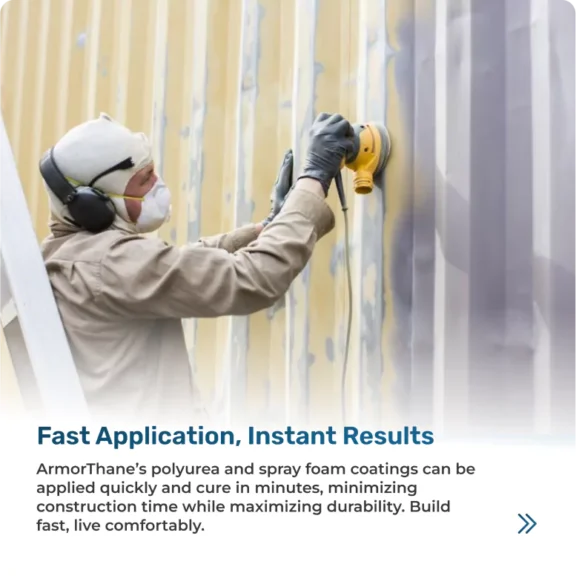 Container coatings: fast application, instant results