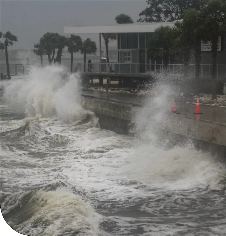 High Winds polyurea hurricane protection