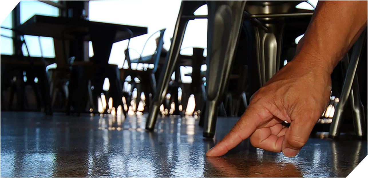 Epoxy Floor Coating in Commercial Space