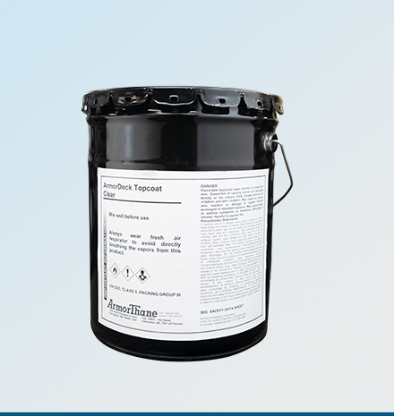 ArmorDeck Topcoat clear product bucket