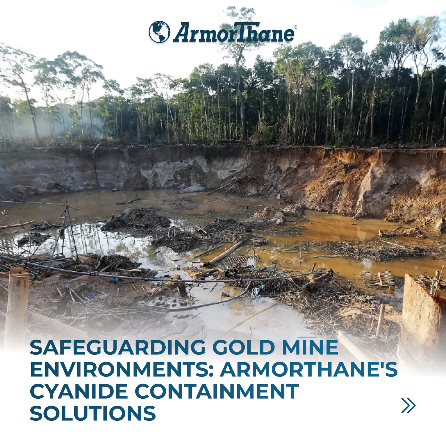 Safeguarding gold mine environments