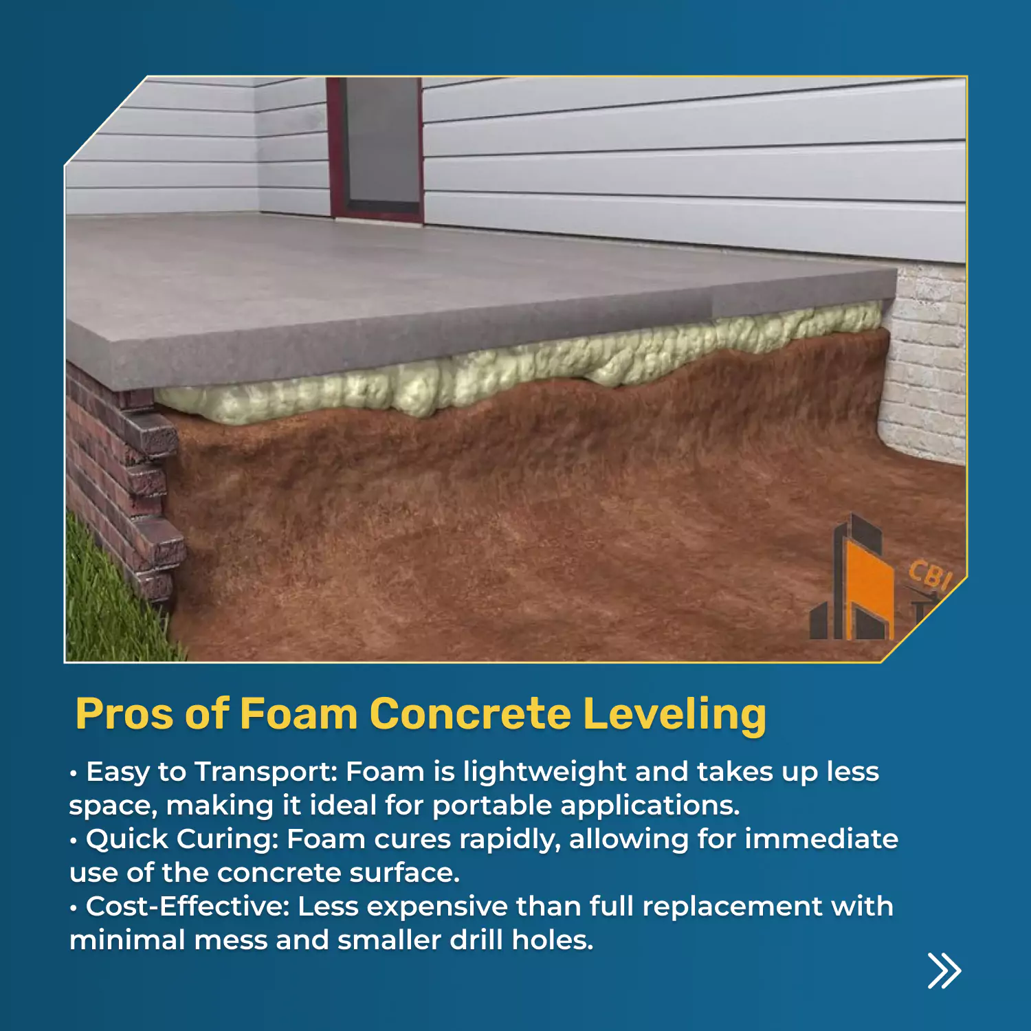 Spray Foam Concrete Leveling Carousel 3