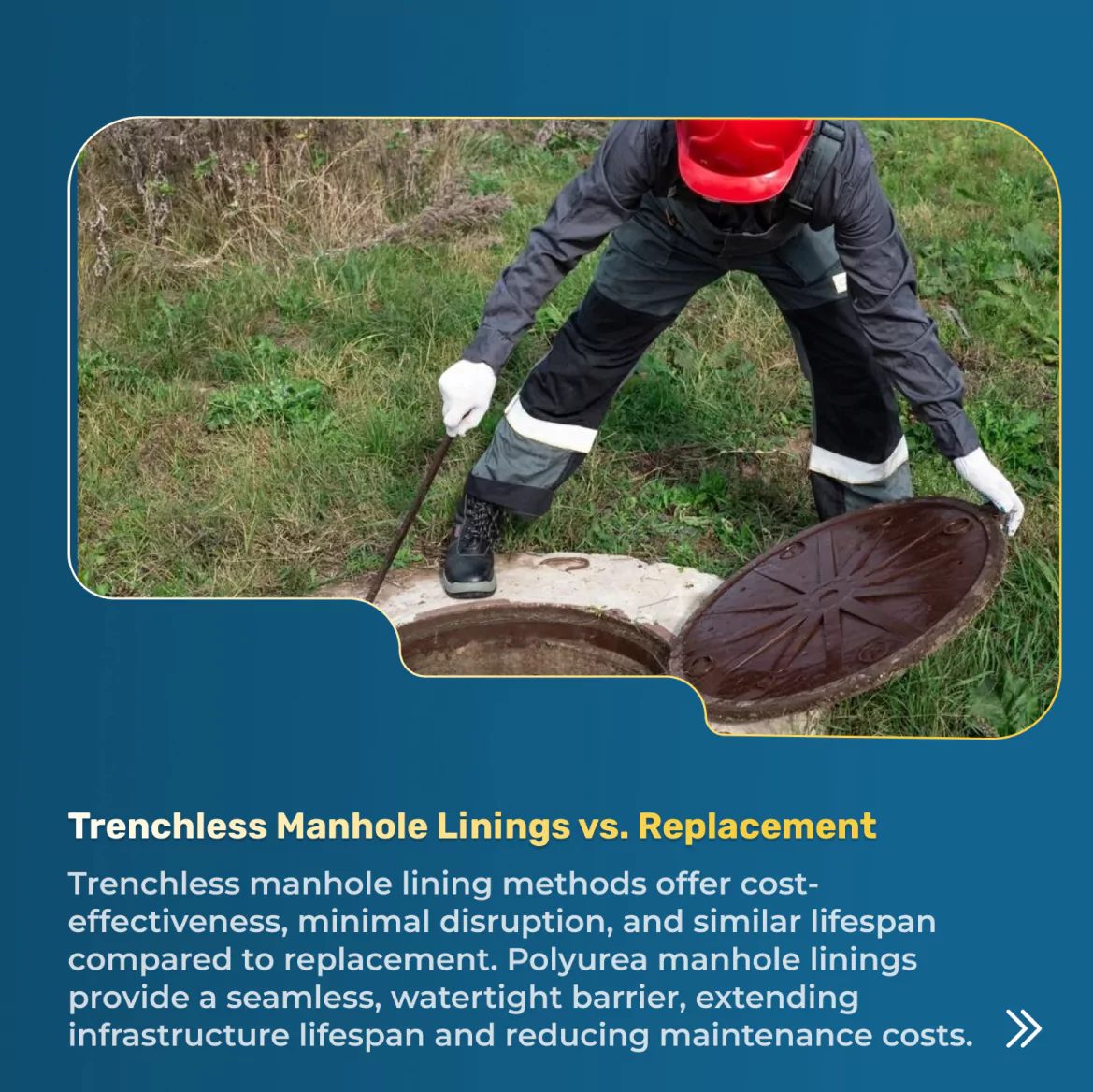 Trenchless Manhole Linings vs. Replacement