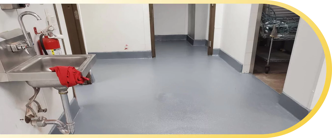 Food service floor coatings