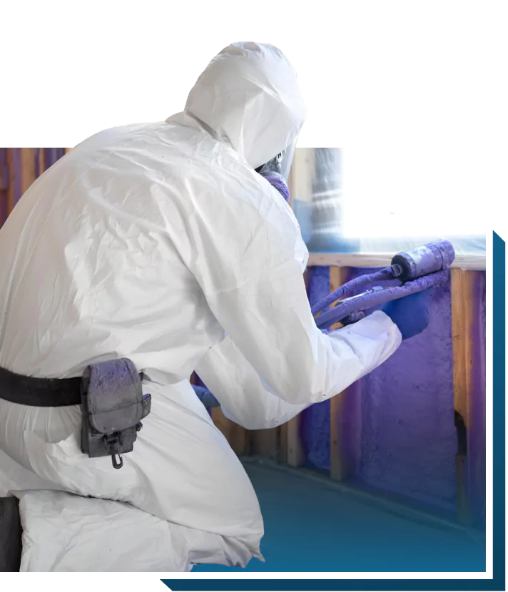 Professional Spray Foam Insulation Application