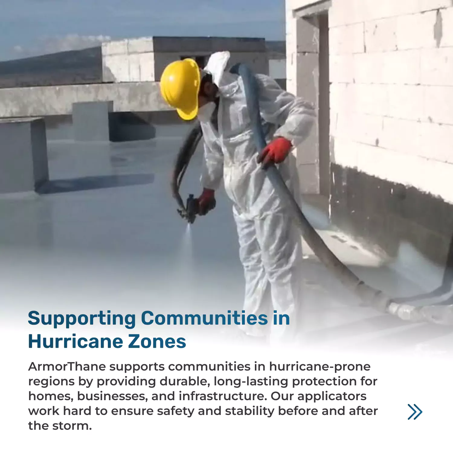 Supporting communities in hurricane zones