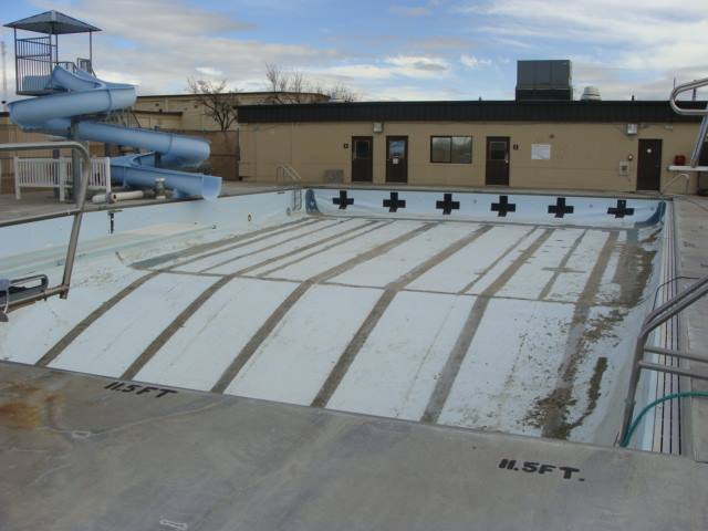 Pool Prior To ArmorThane Application