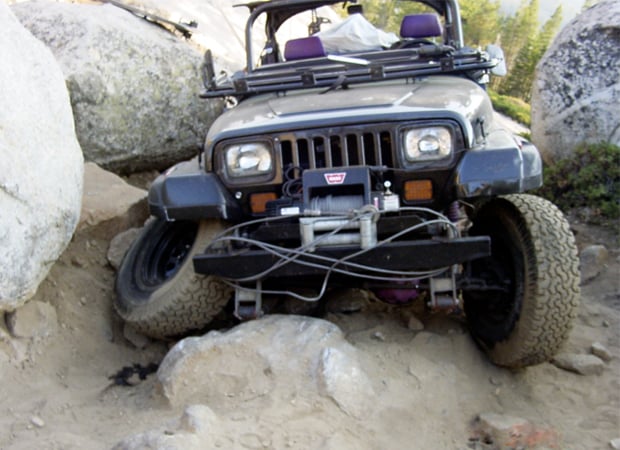 jeep wrecked