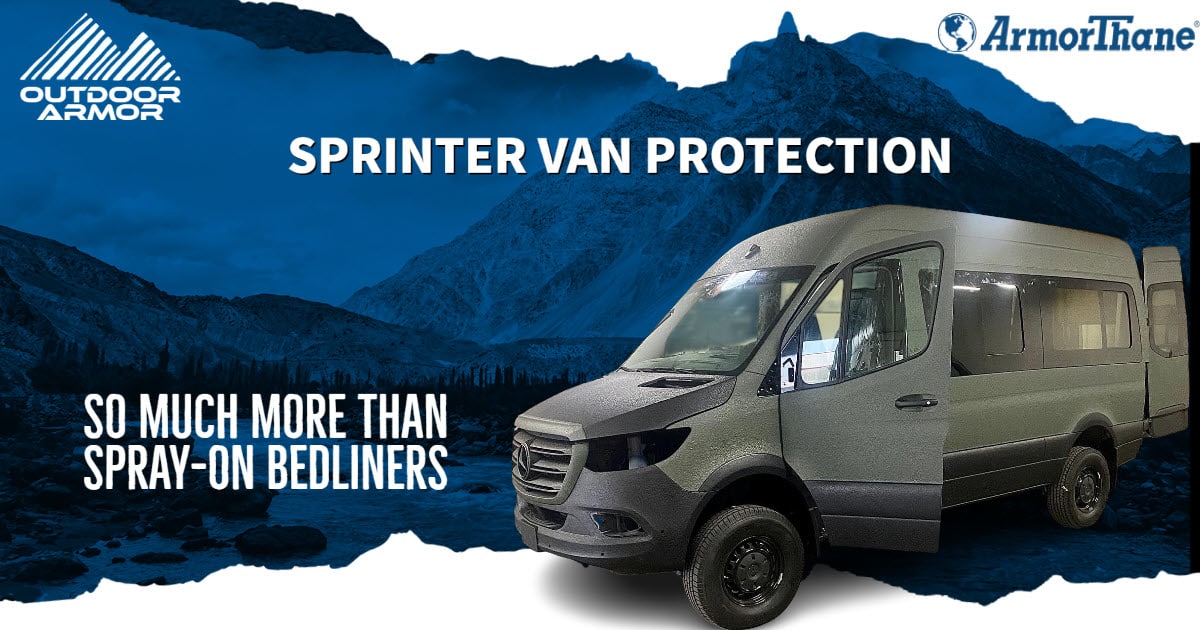 Protect Your Sprinter Van With ArmorLiner | ArmorThane Polyurea ...