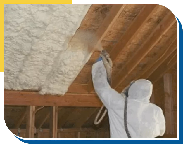 spray foam r value in attic space